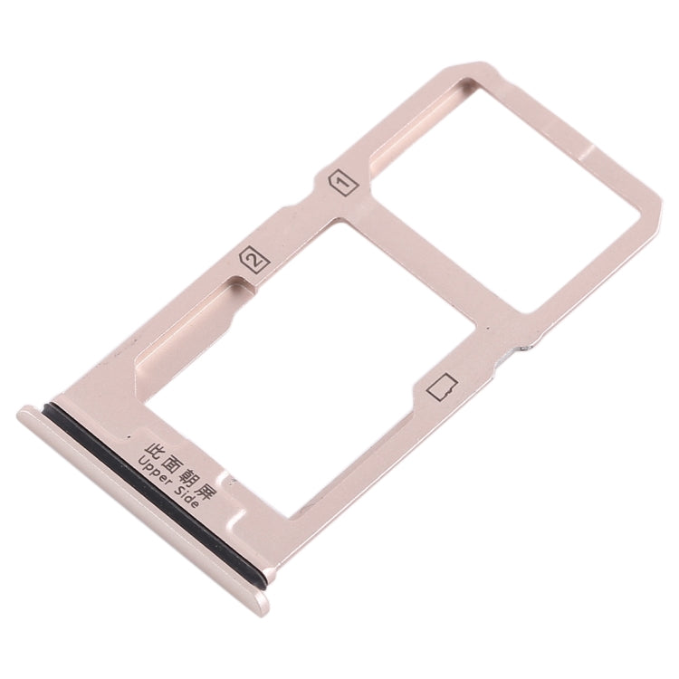 Pour Vivo X20, plateau pour carte SIM + plateau pour carte SIM / plateau pour carte Micro SD, pour Vivo X20
