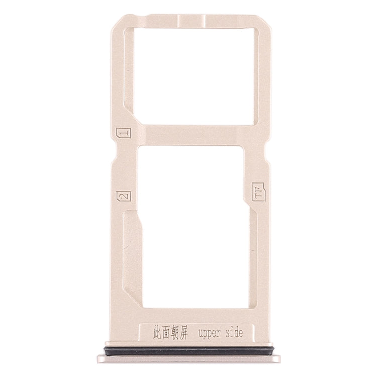 Pour Vivo X20 Plus, tiroir pour carte SIM + tiroir pour carte SIM / tiroir pour carte Micro SD, pour Vivo X20 Plus