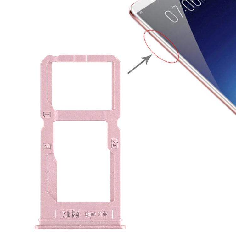 Pour Vivo X20 Plus, tiroir pour carte SIM + tiroir pour carte SIM / tiroir pour carte Micro SD, pour Vivo X20 Plus