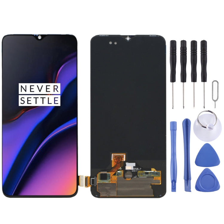 For OnePlus 6T with Digitizer Full Assembly OEM LCD Screen, For OnePlus 6T