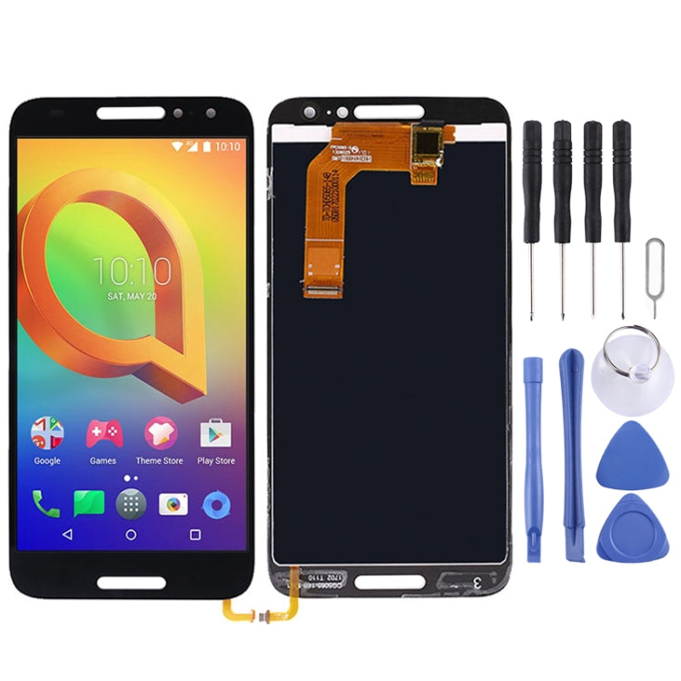 LCD Screen and Digitizer Full Assembly for Alcatel A3 OT5046 5046D 5046X 5046Y, For Alcatel A3 Plus