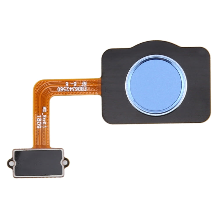 Fingerprint Sensor Flex Cable for LG Stylo 4 / Q Stylus Q710 / LM-Q710CS LM-Q710MS LM-Q710ULS LM-Q710ULM LM-Q710TS LM-Q710WA, For LG Stylo 4, For LG Stylo 4 (Dark Blue), For LG Stylo 4 (Baby Blue)