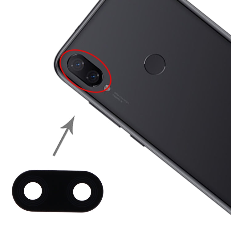 10 PCS Back Camera Lens for Xiaomi Mi Play, For Xiaomi Mi Play