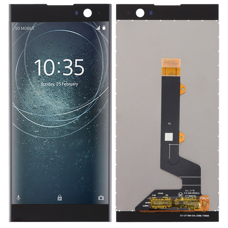 LCD Screen and Digitizer Full Assembly for Sony Xperia XA2, For Xperia XA2
