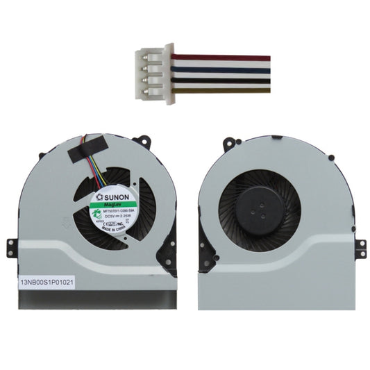 1.56W Laptop Radiator Cooling Fan CPU Cooling Fan for ASUS X550V / X450, For X550V / X450