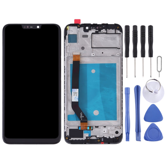 Écran LCD et numériseur complet avec châssis pour Huawei Honor 8C, Pour Huawei Honor 8C