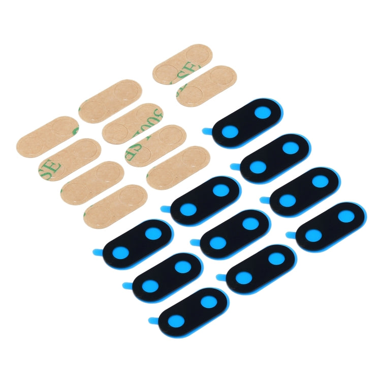 For Huawei Mate 10 Lite 10pcs Back Camera Lens with Adhesive , For Huawei Mate 10 Lite