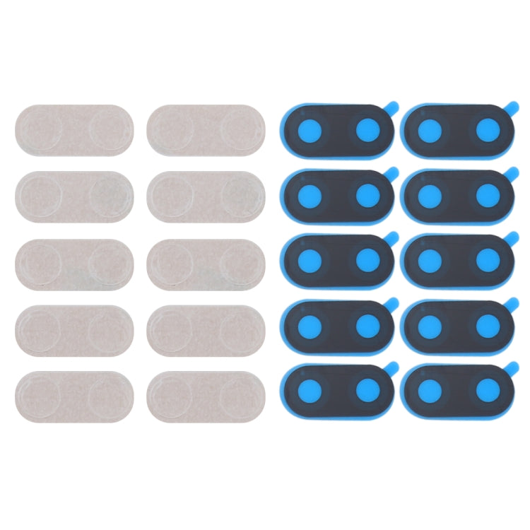 For Huawei Mate 10 Lite 10pcs Back Camera Lens with Adhesive , For Huawei Mate 10 Lite