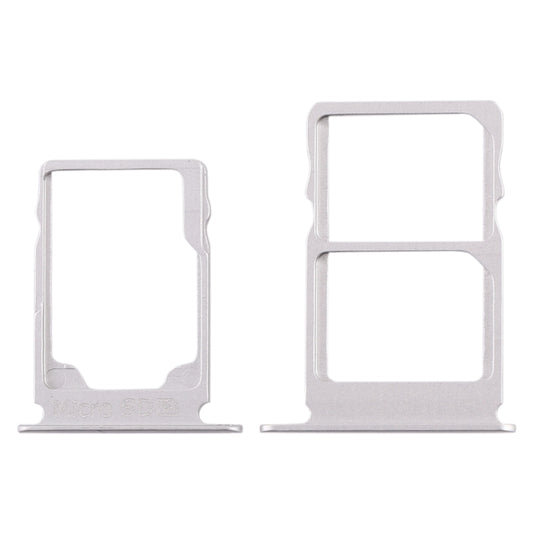 SIM Card Tray + SIM Card Tray + Micro SD Card Tray for Nokia 3.1 TA-1049 TA-1057 TA-1063 TA-1070, For Nokia 3.1
