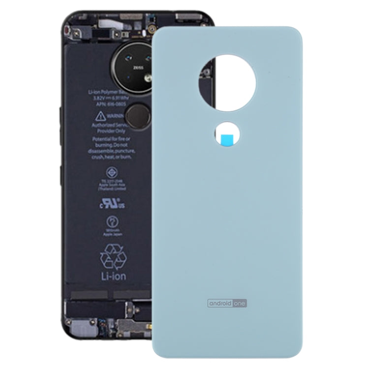 Battery Back Cover for Nokia 7.2 / 6.2 TA-1196 / TA-1198 / TA-1200 / TA-1187 / TA-1201 (Frosted Green), For Nokia 7.2, For Nokia 7.2 / 6.2(Frosted Silver), For Nokia 7.2 / 6.2, For Nokia 7.2(Frosted Black), For Nokia 7.2(Black)