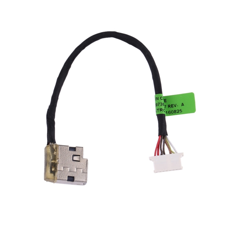 Cable flexible con conector de alimentación de CC para HP Pavilion 15/15-ac y Envy 15/15-ae. Para HP Pavilion 15/15-ac y Envy 15/15-ae.
