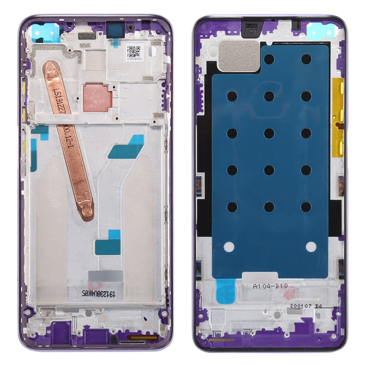 Cadre LCD avant pour Xiaomi Redmi K30 5G (rouge), Redmi K30 5G (violet)