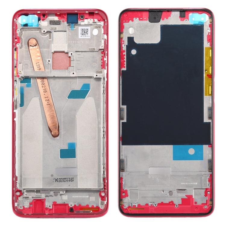 Cadre LCD avant pour Xiaomi Redmi K30 5G (rouge), Redmi K30 5G (violet)