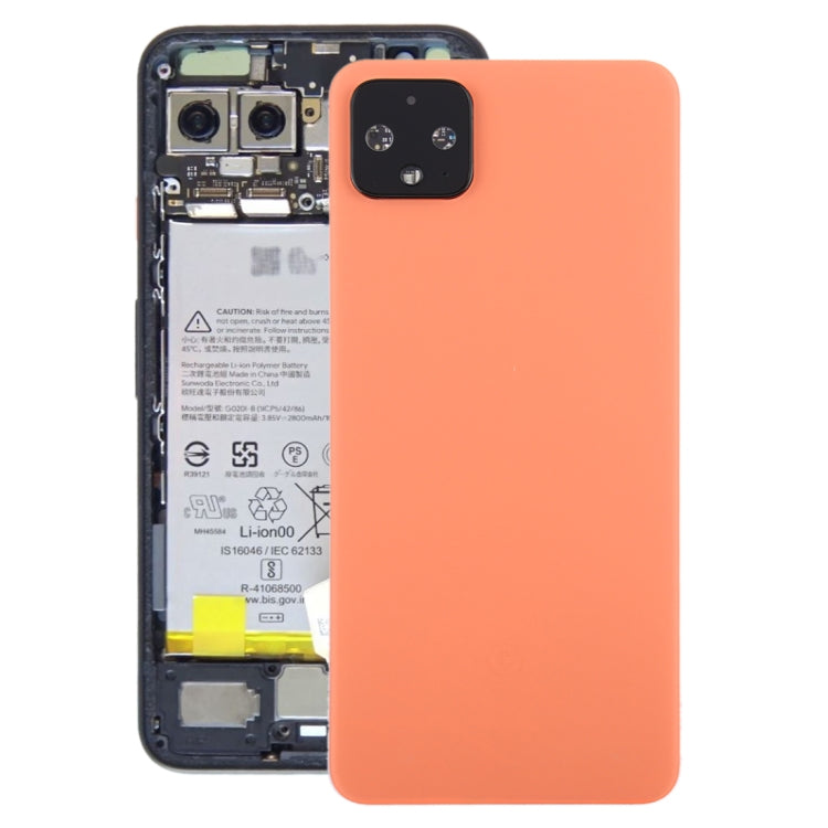 Cache arrière de batterie avec cache d'objectif pour Google Pixel 4XL