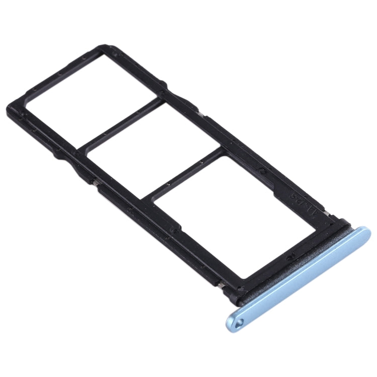 SIM Card Tray + SIM Card Tray + Micro SD Card Tray for Huawei Enjoy 10 / Honor Play 3, For Huawei Enjoy 10, For Huawei Enjoy 10(Purplish Red), For Huawei Enjoy 10 (Dark Blue)