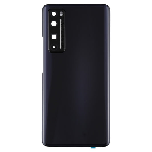 Cache de batterie d'origine avec cadre d'objectif d'appareil photo pour Huawei Nova 7 Pro 5G, Pour Huawei Nova 7 Pro 5G (Original)