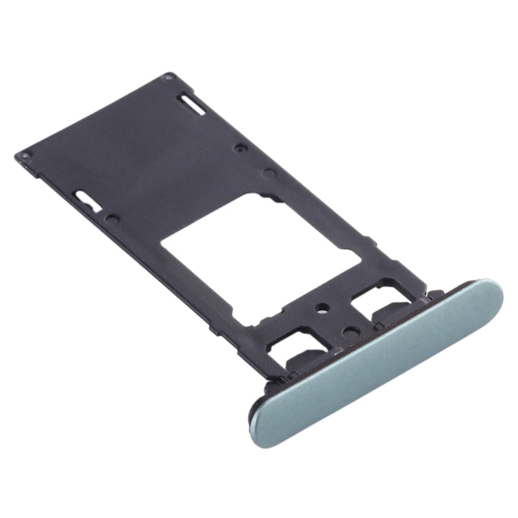 Tiroir pour carte SIM + tiroir pour carte SIM + tiroir pour carte Micro SD pour Sony Xperia XZ2 Compact (marron)