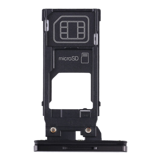 SIM Card Tray + Micro SD Card Tray for Sony Xperia XZ3, For Sony Xperia XZ3, For Sony Xperia XZ3 (Purple)