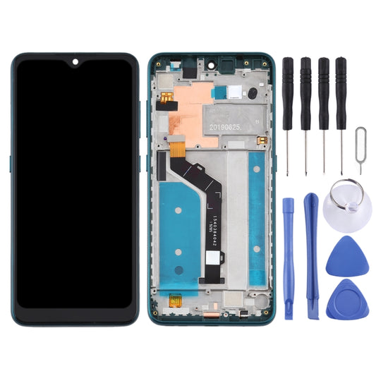 LCD Screen and Digitizer Full Assembly with Frame for Nokia 6.2 TA-1198 TA-1200 TA-1187 TA-1201, For Nokia 6.2