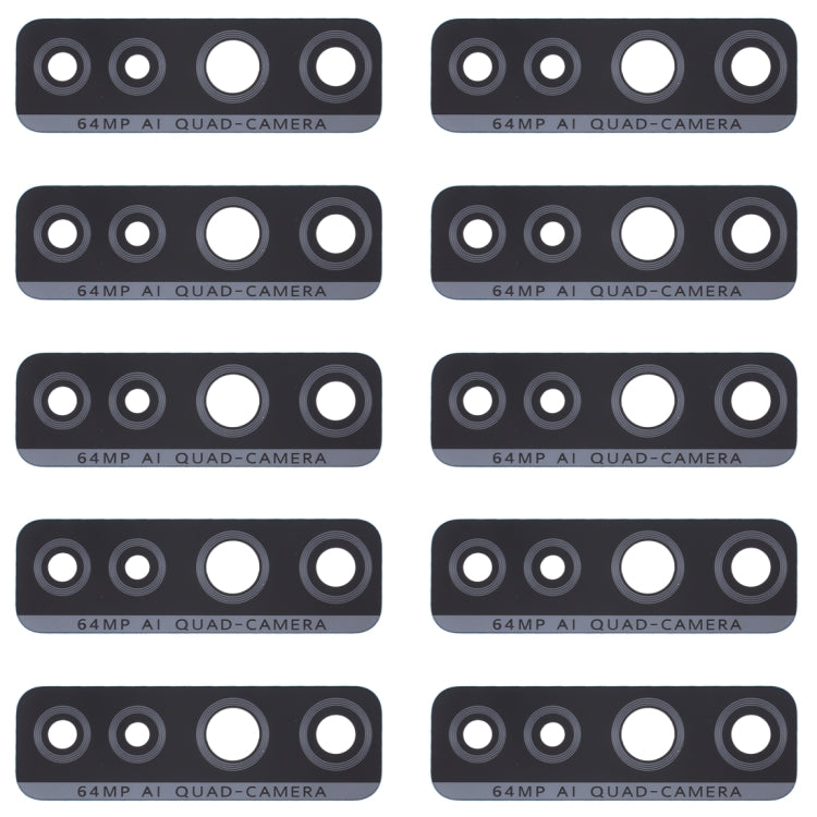 For Huawei P40 Lite 5G / Nova 7 SE 10pcs Back Camera Lens , For Huawei P40 Lite 5G / Nova 7 SE