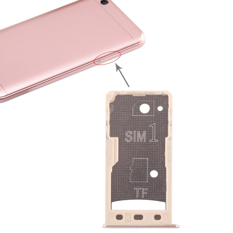 2 SIM Card Tray / Micro SD Card Tray for Xiaomi Redmi 5A, For Xiaomi Redmi 5A, Redmi 5A, For Redmi 5A