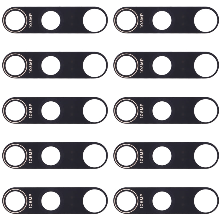 10 PCS Back Camera Lens for Xiaomi Mi 10 Pro 5G, For Xiaomi Mi 10 Pro 5G