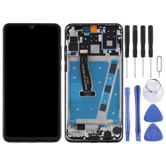 LCD-Bildschirm und Digitizer vollständige Baugruppe mit Rahmen für Huawei P30 Lite (RAM 4G / Standard-Version), Für Huawei P30 Lite (Standard-Version)