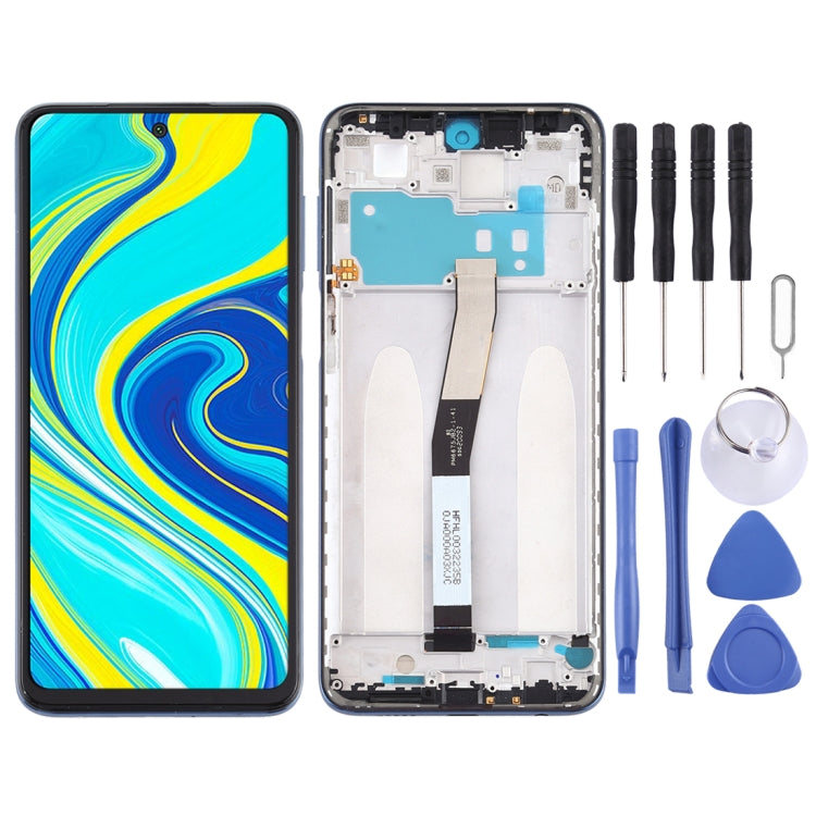 LCD Screen and Digitizer Full Assembly with Frame for Xiaomi Redmi Note 9S / Redmi Note 9 Pro Max / Redmi Note 9 Pro (India) / Redmi Note 9 Pro / Note 10 Lite , For Xiaomi Redmi Note 9S