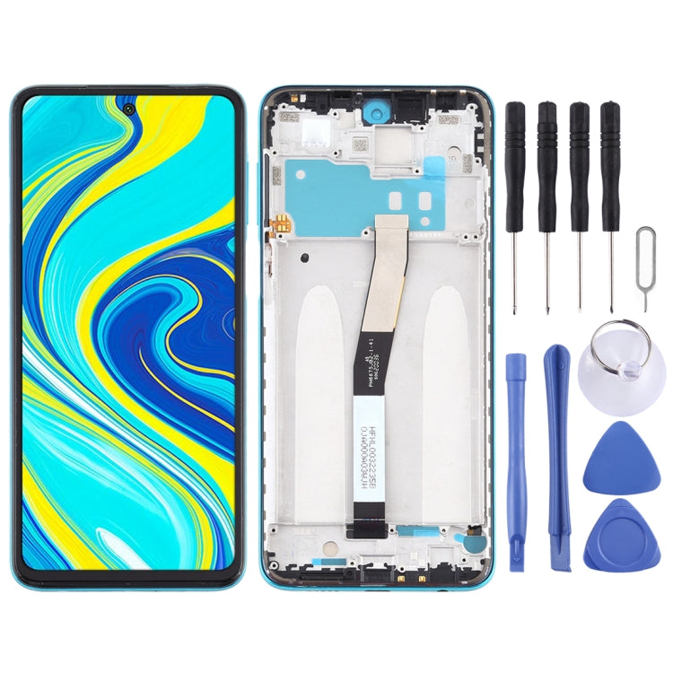 LCD Screen and Digitizer Full Assembly with Frame for Xiaomi Redmi Note 9S / Redmi Note 9 Pro Max / Redmi Note 9 Pro (India) / Redmi Note 9 Pro / Note 10 Lite , For Xiaomi Redmi Note 9S