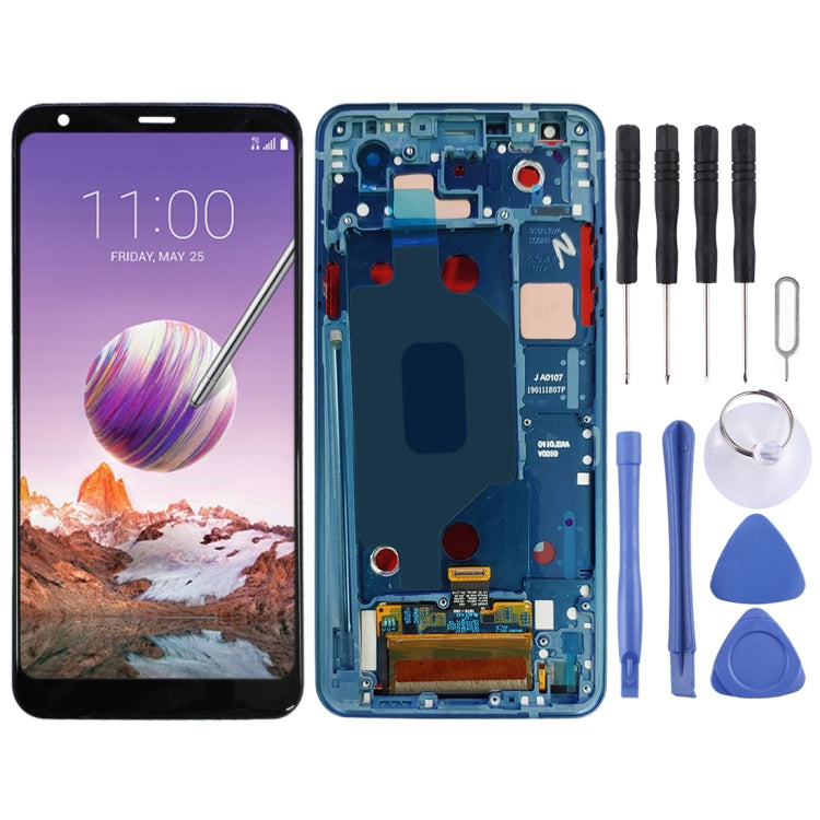 LCD Screen and Digitizer Full Assembly with Frame for LG Stylo 4 / Q Stylo 4 / Q710 / Q710MS / Q710CS
