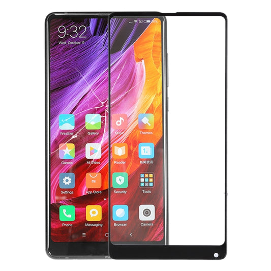 Front Screen Outer Glass Lens for Xiaomi Mi Mix2, For Xiaomi Mi Mix2