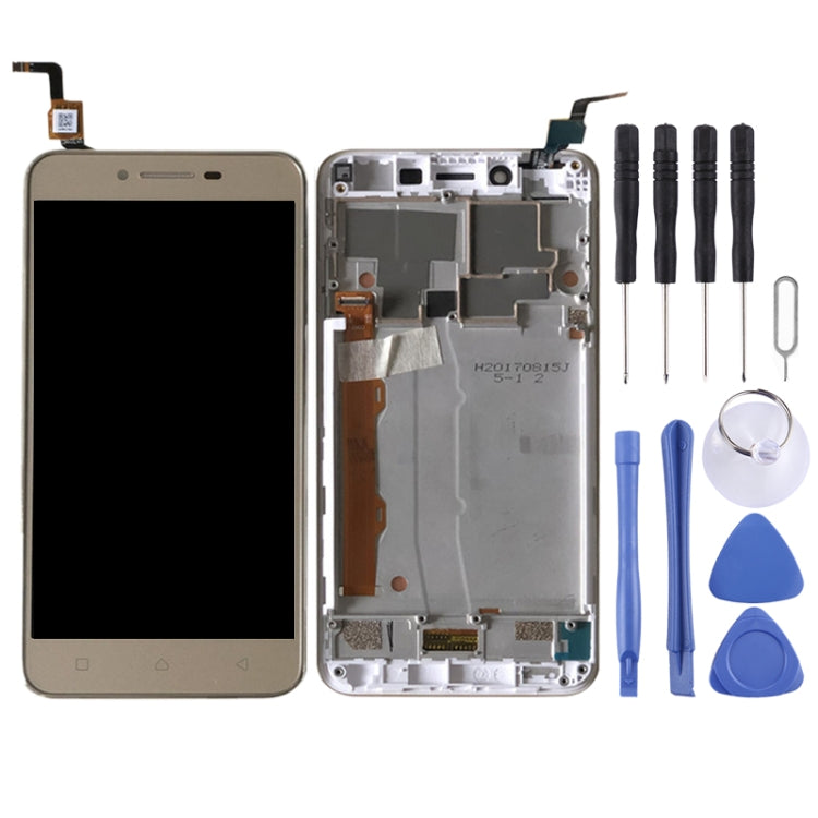 LCD Screen and Digitizer Full Assembly with Frame for Lenovo Vibe K5 A6020A40, For Lenovo Vibe K5