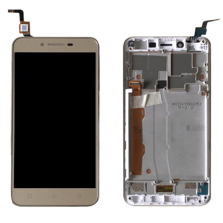 LCD Screen and Digitizer Full Assembly with Frame for Lenovo Vibe K5 A6020A40, For Lenovo Vibe K5