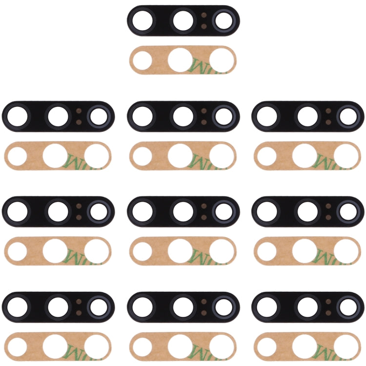 Lot de 10 lentilles et adhésifs pour appareil photo arrière Xiaomi Mi 9 SE