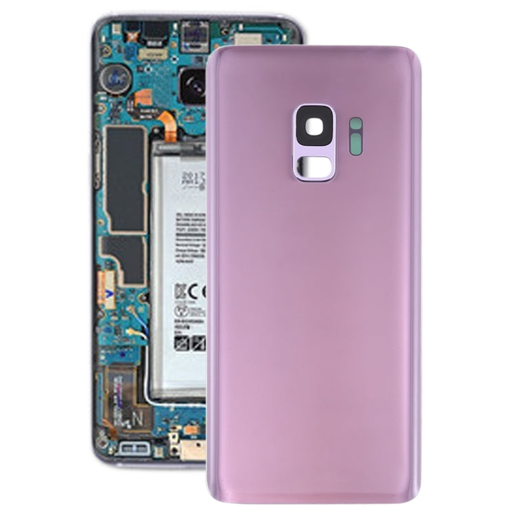 Pour coque arrière de batterie Galaxy S9 avec cadre d'objectif d'appareil photo, Pour Samsung Galaxy S9 (avec objectif), Pour Samsung Galaxy S9 (objectif), Pour Galaxy S9 (avec objectif), Pour Samsung Galaxy S9
