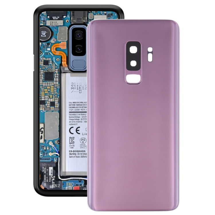 Cache de batterie pour Galaxy S9+ avec cadre d'objectif d'appareil photo, Pour Samsung Galaxy S9+ (avec objectif), Pour Samsung Galaxy S9+ (objectif), Pour Galaxy S9+ (avec objectif)