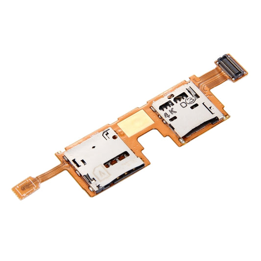 For Galaxy Note Pro 12.2 LTE / P905 SIM & SD Card Reader Contact Flex Cable, For Note Pro 12.2 LTE / P905