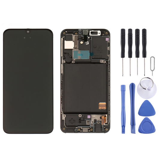 Écran LCD et numériseur complet avec châssis pour Galaxy A40 SM-A405F, pour Samsung Galaxy A40 (cadre)