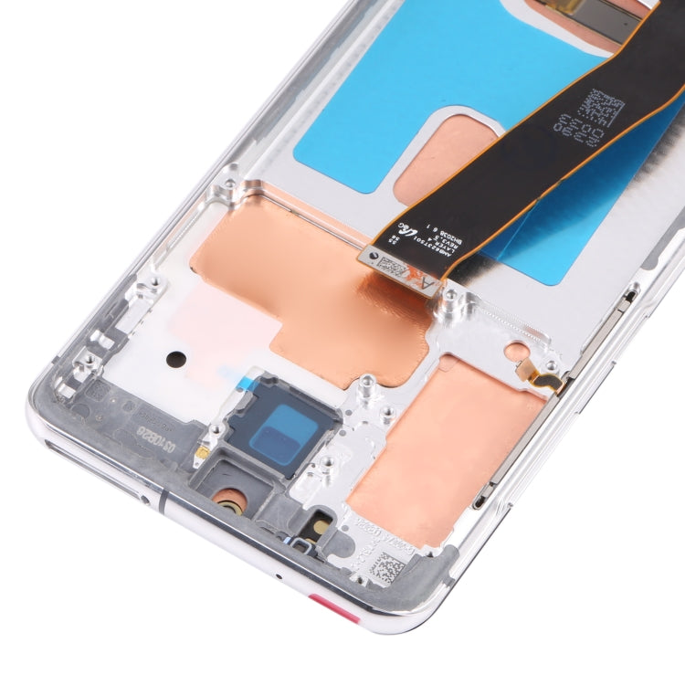 Original Dynamic AMOLED Material LCD Screen and Digitizer Full Assembly with Frame for Samsung Galaxy S20 4G SM-G980