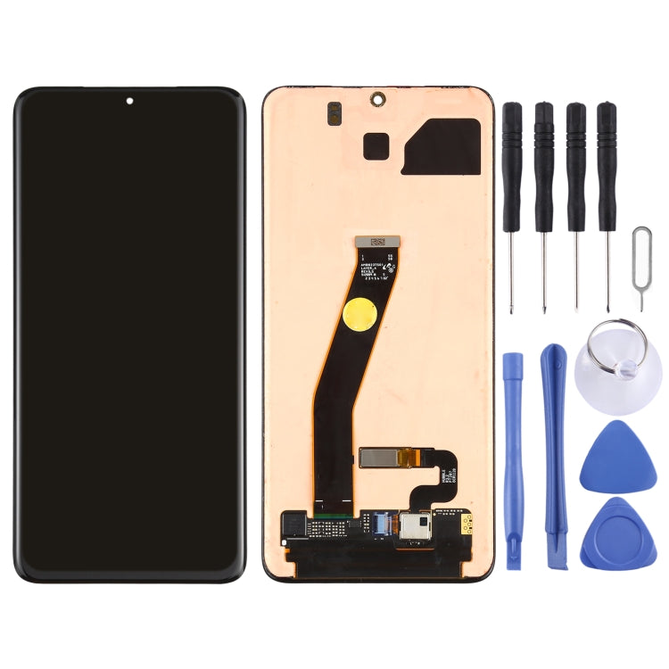 Original Dynamic AMOLED Material LCD Screen and Digitizer Full Assembly for Galaxy S20 4G