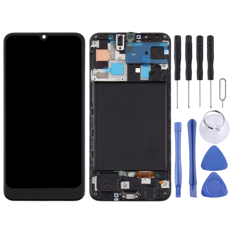 TFT Material LCD Screen and Digitizer Full Assembly With Frame for Samsung Galaxy A50 (Not Supporting Fingerprint Identification), For Samsung Galaxy A50 (TFT)