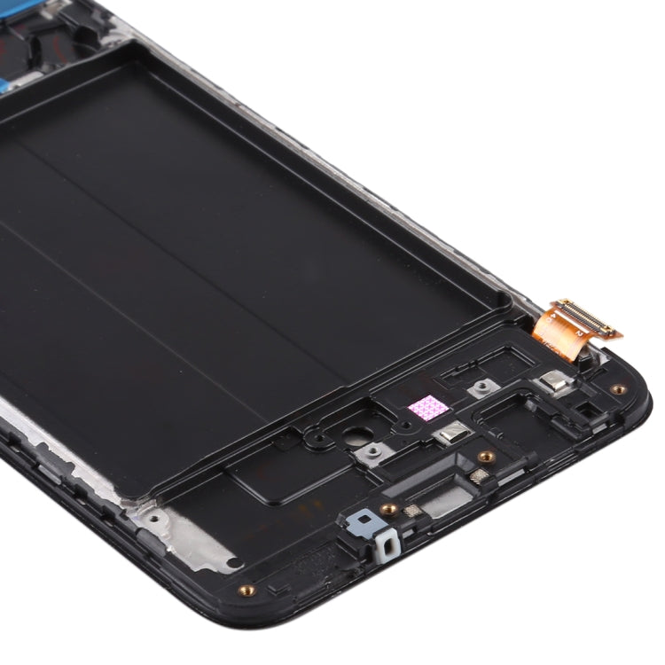 TFT Material LCD Screen and Digitizer Full Assembly With Frame for Samsung Galaxy A70 (Not Supporting Fingerprint Identification), For Samsung Galaxy A70