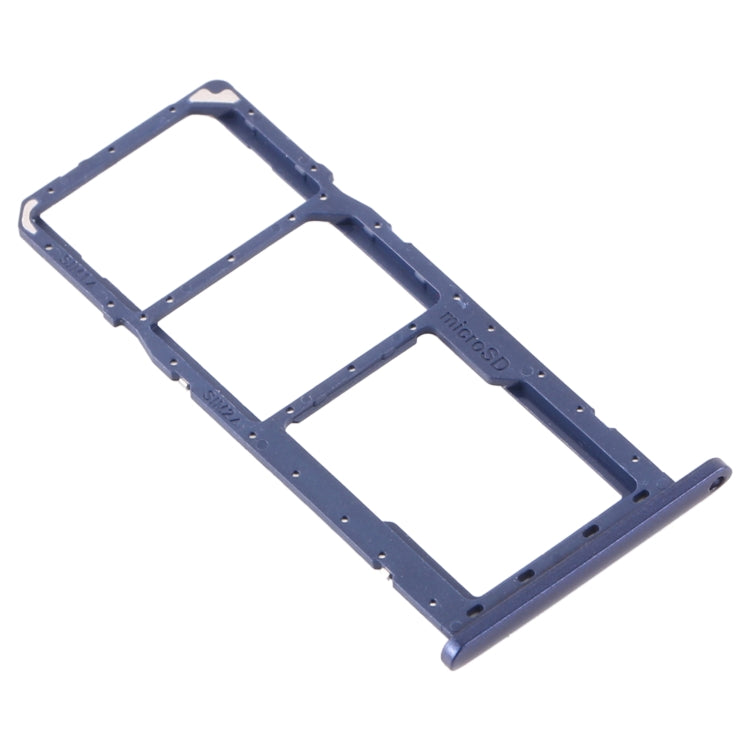 For Samsung Galaxy A11 SM-A115 SIM Card Tray + SIM Card Tray + Micro SD Card Tray