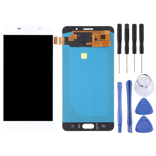Écran LCD et numériseur complet (matériau OLED) pour Galaxy A7 (2016), A710F, A710F/DS, A710FD, A710M, A710M/DS, A710Y/DS, A7100, pour Galaxy A7 (2016) OLED