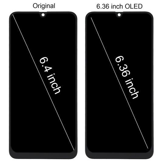 6.36 inch OLED Material LCD Screen and Digitizer Full Assembly for Samsung Galaxy M21 SM-M215
