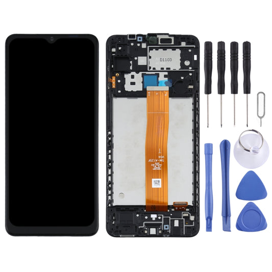 Écran LCD et numériseur complet avec châssis pour Samsung Galaxy A12 4G SM-A125F (Original)