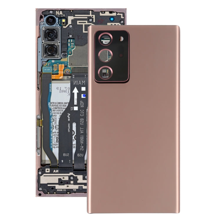 For Samsung Galaxy Note20 Ultra Battery Back Cover with Camera Lens Cover