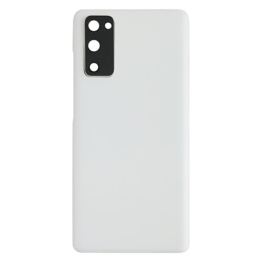 Pour la coque arrière de batterie Samsung Galaxy S20 FE avec cadre d'objectif d'appareil photo, pour Samsung Galaxy S20 FE (avec cache d'appareil photo)