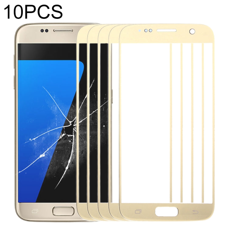 For Samsung Galaxy S7 / G930 10pcs Front Screen Outer Glass Lens , For Samsung Galaxy S7(10pcs), For Samsung Galaxy S7