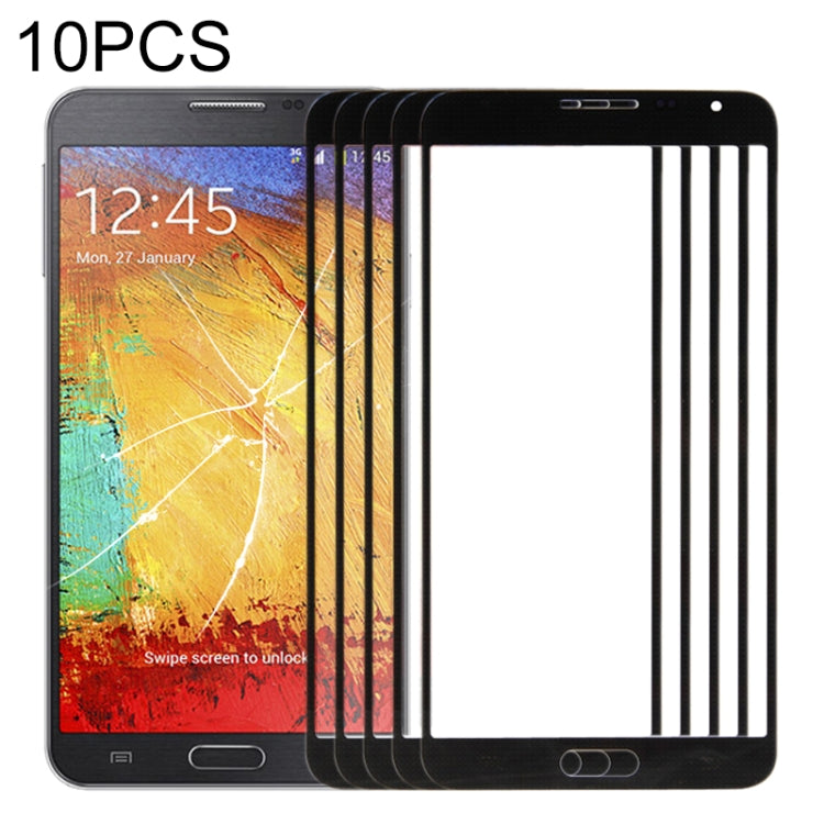 For Samsung Galaxy Note 3 Neo / N7505 10pcs Front Screen Outer Glass Lens , For Samsung Galaxy Note 3 Neo
